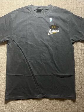 Black CU Buffaloes Logo Short Sleeve Tee